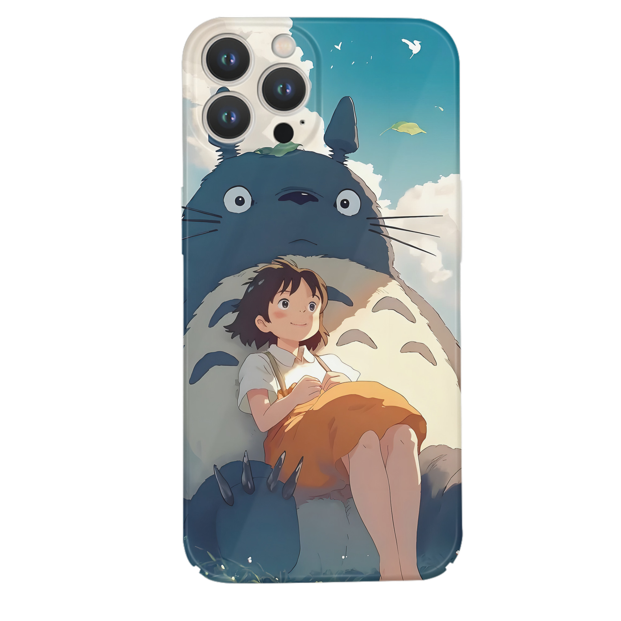 （画像用） となりのトトロ 草壁メイ 草壁サツキ My Neighbor Totoro Satsuki Kusakabe Mei Kusakabe 【iPhone 14シリーズ対応】ハードケース